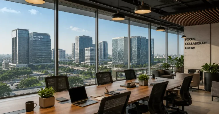 Managed Office Space in Financial District Hyderabad